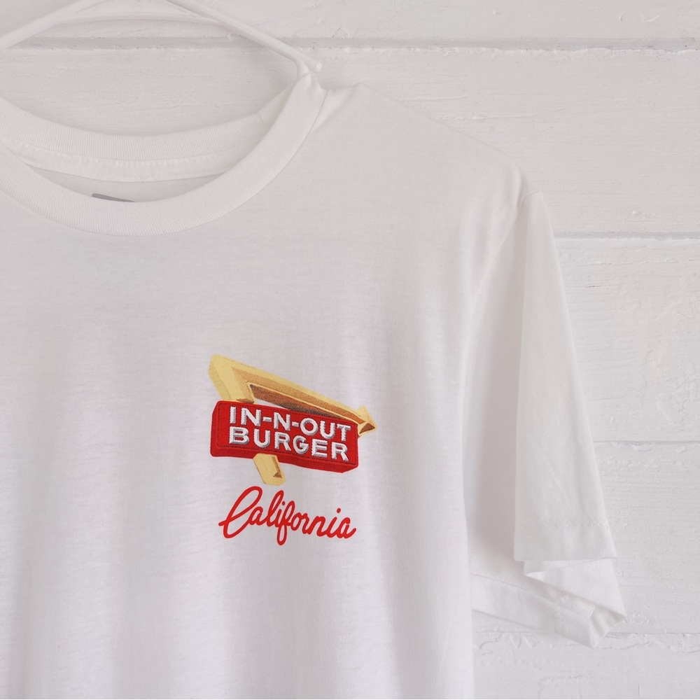 2015 California In-N-Out Burger Shirt White Version 🌴🍔🍟